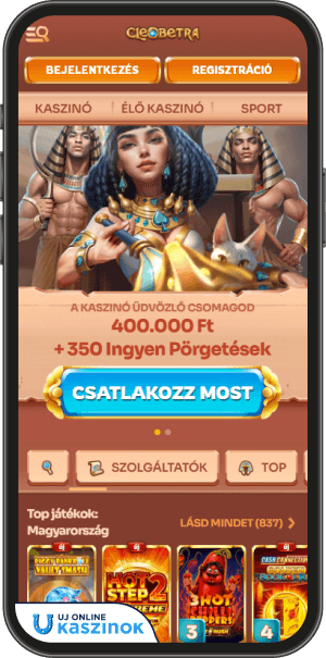 cleobetra casino játék előcsarnoka