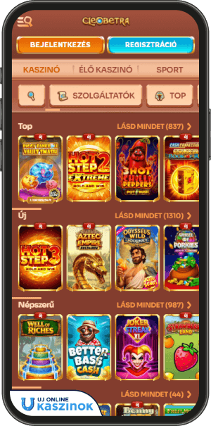 cleobetra casino online nyerőgépek