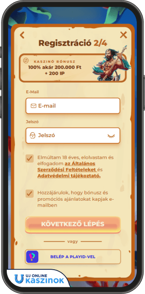 posido casino regisztrációs folyamat