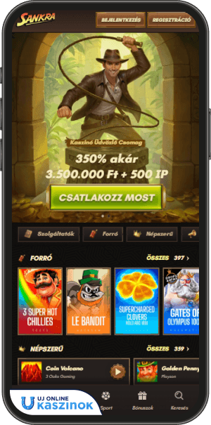sankra casino játék előcsarnoka