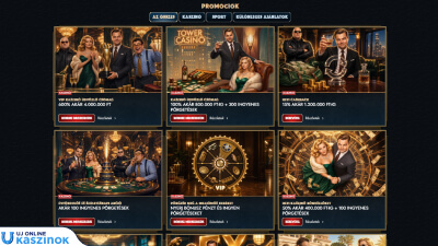 towercasino akciók