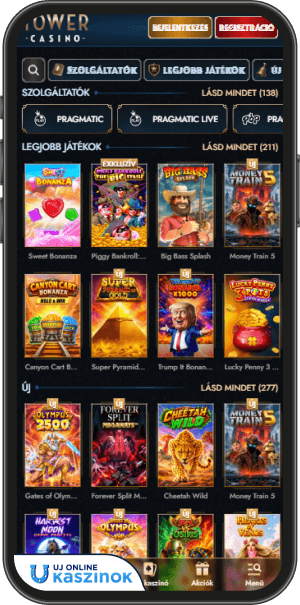 towercasino online nyerőgépek
